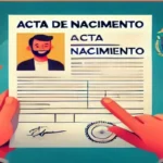 ¿Cómo solicitar el acta de nacimiento online?
