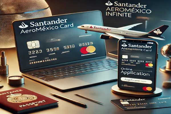 ¿Cómo Solicitar una Tarjeta de Crédito Santander Aeroméxico Infinite Card ?